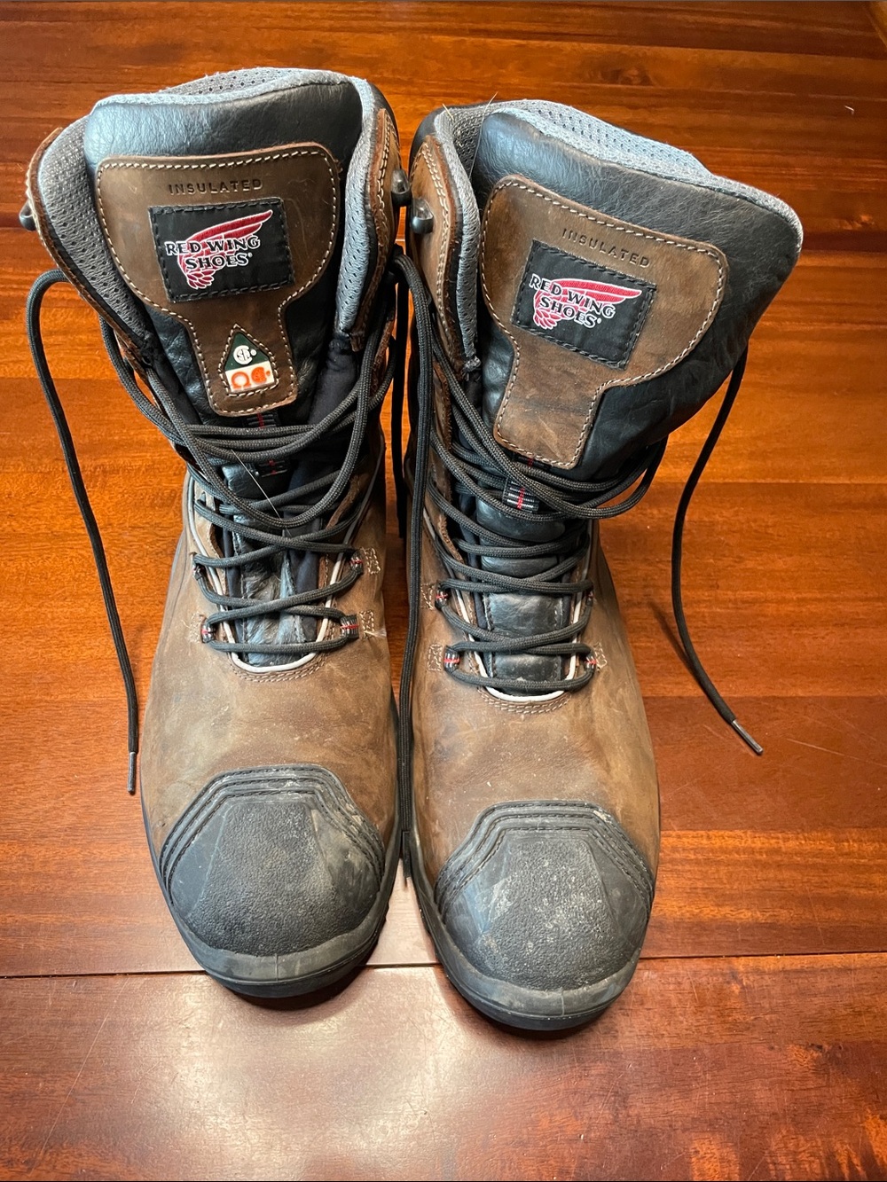 Red Wing 3287 Insulated Waterproof CSA Approved Steeltoed Boots mens size 11.5